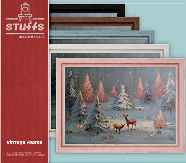 ♥ stuffs [vintage frame] ♥