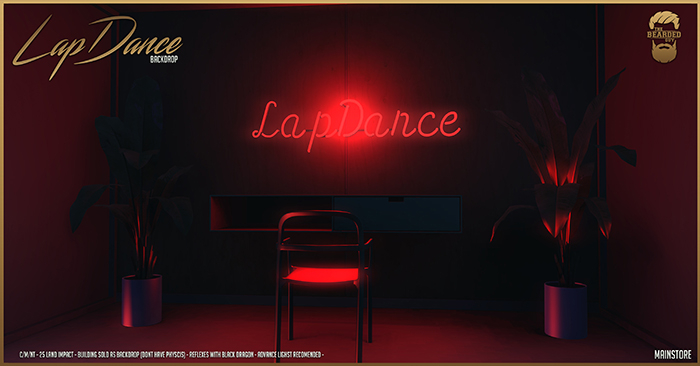 Lap Dance Backdrop - The Bearded Guy