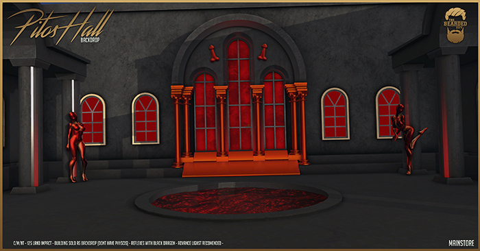 Pitos Hall Backdrop - The Bearded Guy