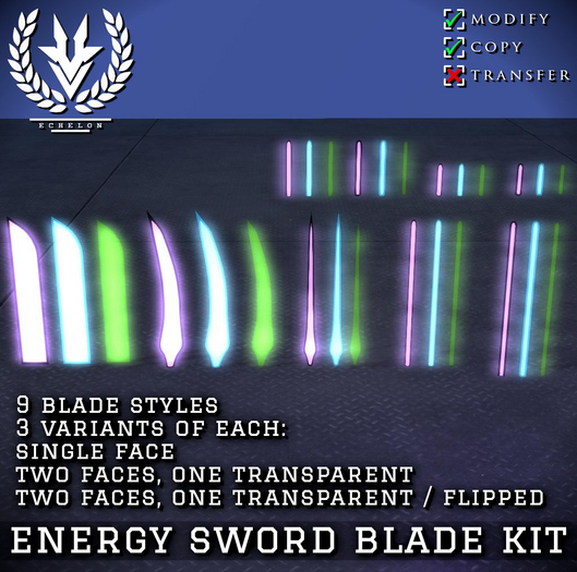 [Echelon] // Energy Sword Blade Kit