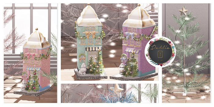 Dahlia - Aster - FATPACK - Mini Tree, Mini Bakery 