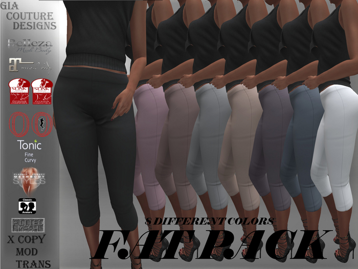 "GCD" Rory Stretch Pants FAT PACK