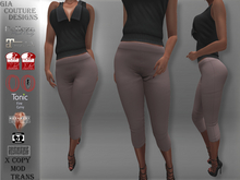 "GCD" Rory Stretch Pants Chestnut