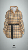 -Pixicat- Eira Jacket (TartanTan)
