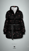 -Pixicat- Eira Jacket (FlowerSmallDark)