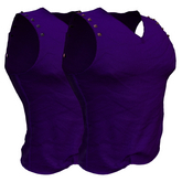 ANTROPOS Avalonis Studded Sleeveless Tee Purple