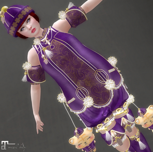 * Mei * Purple Outfit * 