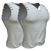 ANTROPOS Avalonis Studded Sleeveless Tee White