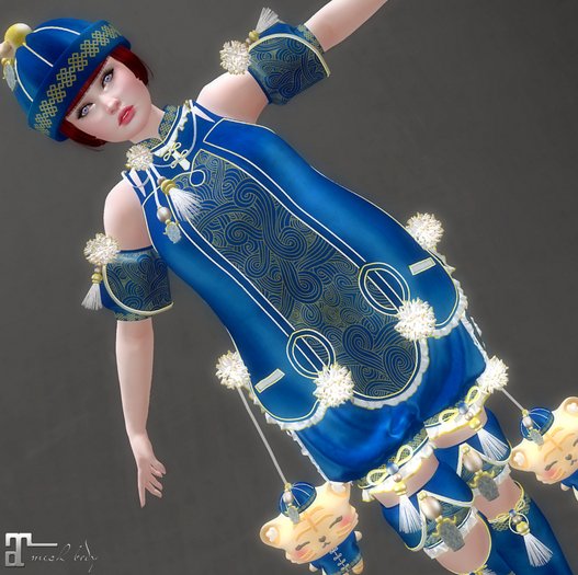 * Mei * Blue Outfit * 