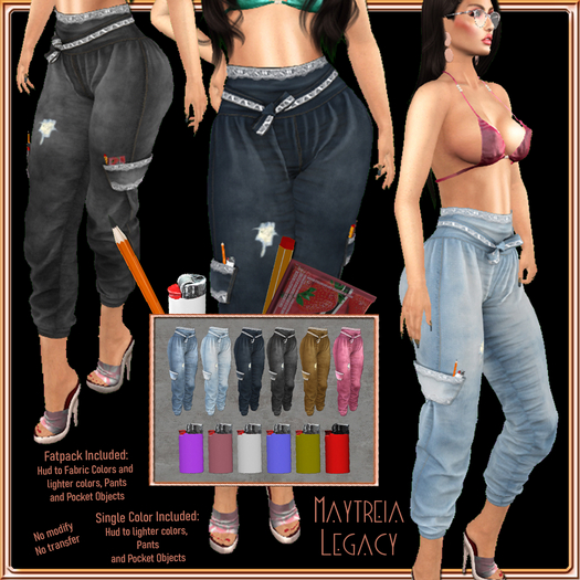 ## India ## Puffy Pants FatPack