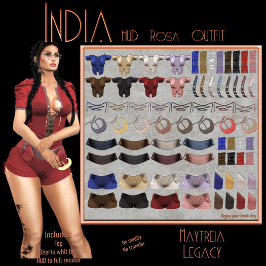 ## India ## Rosa Outfit