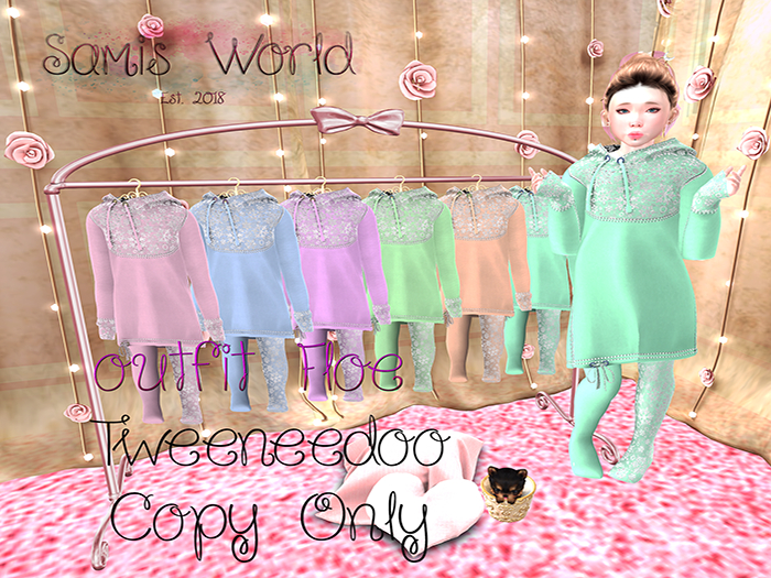 (SW)  Outfit Floe TweeneeDoo Mint Hud