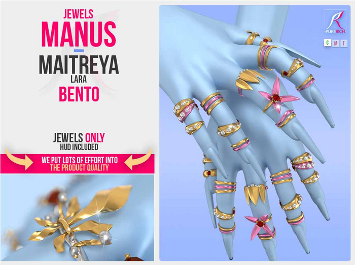 JEWEL . RING . HAND . MAITREYA