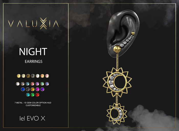 VALUXIA - Night Earrings (LEL EVOX - F)