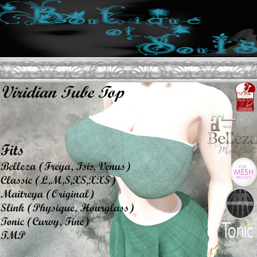 B.O.S. Viridian Tube Top HUD (Add to Open)
