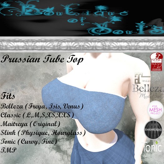 B.O.S. Prussian Tube Top HUD (Add to Open)