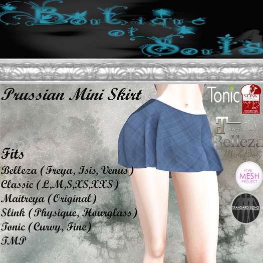 B.O.S. Prussian Mini Skirt HUD (Add to Open)