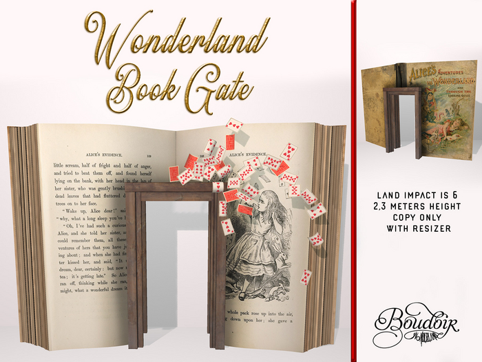 Boudoir Wonderland-Wonderland Book Gate