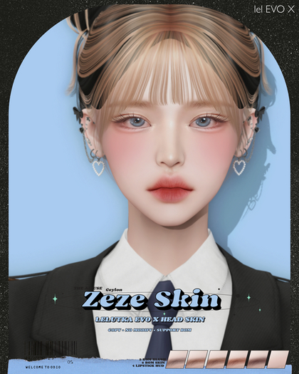 [ODIO] ZEZE SKIN - Warm Tone (ADD ME)