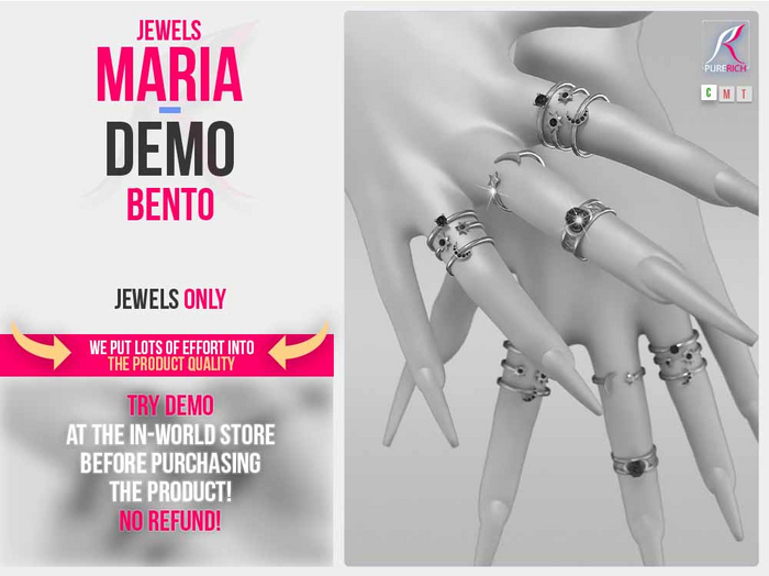JEWEL . RING . HAND . [DEMO] . MARIA