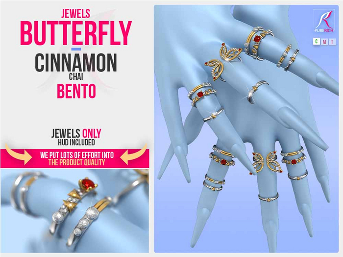 JEWEL . RING . HAND . CINNAMON