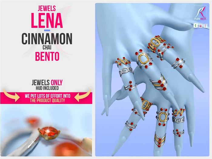JEWEL . RING . HAND . CINNAMON