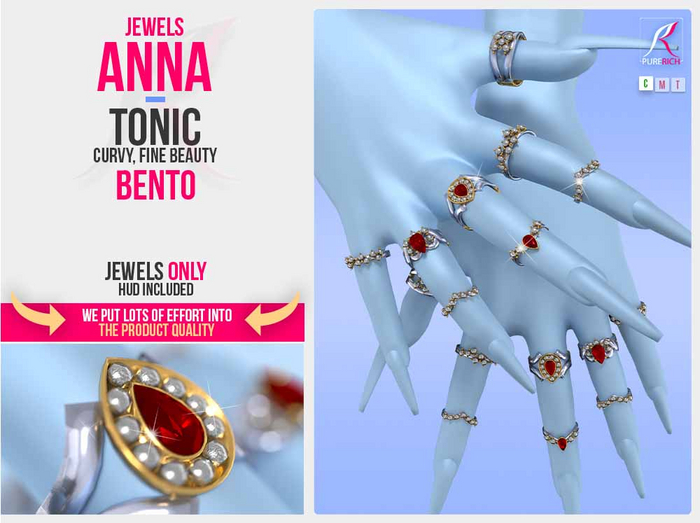 JEWEL . RING . HAND . TONIC