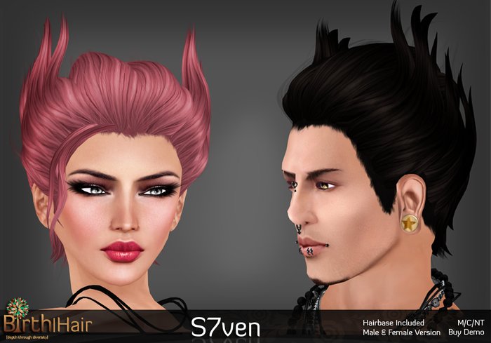 *Birth* S7ven Hair -  Fatpack