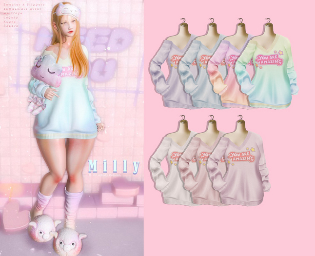 (WEAR)*The Mystic* Milly Sweater (All)