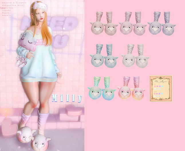 (WEAR)*The Mystic* Milly Slippers