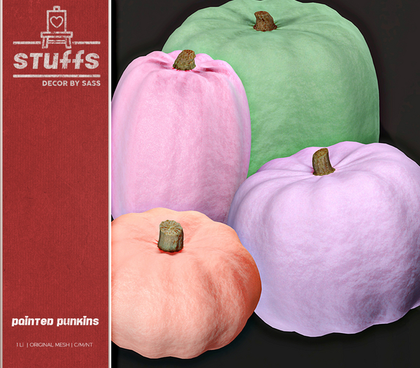 ♥ stuffs [painted punkins] ♥