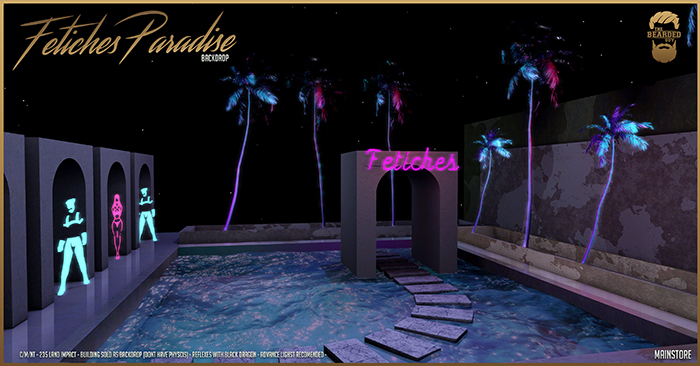 Fetiches Paradise Backdrop - The Bearded Guy