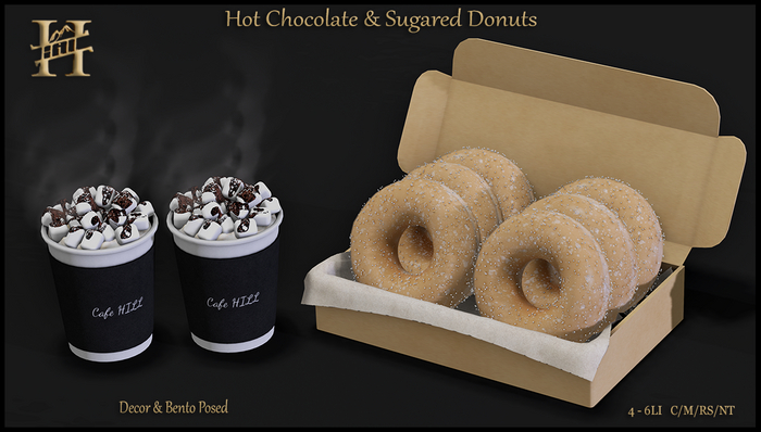 Chef HILL - Hot Chocolate & Sugared Donuts 