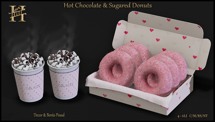 Chef HILL <3 Hot Chocolate & Sugared Donuts 