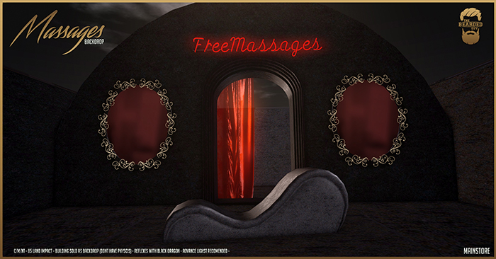 Massages Backdrop - The Bearded Guy