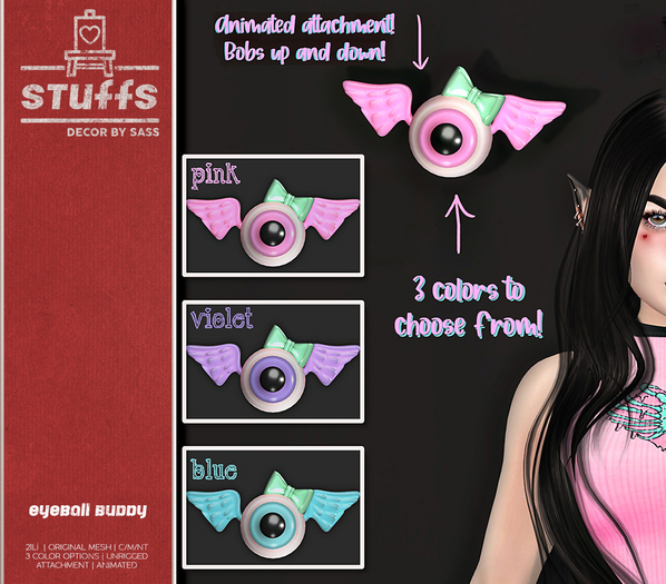 ♥ stuffs [eyeball buddy] ♥
