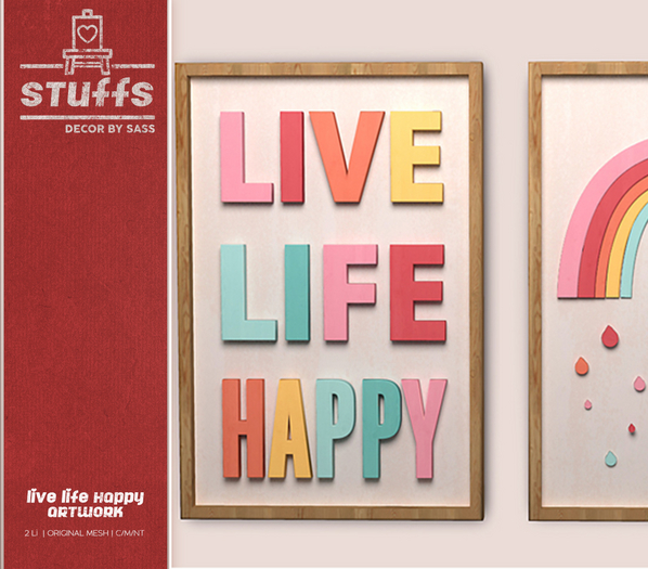 ♥ stuffs [live life happy] ♥