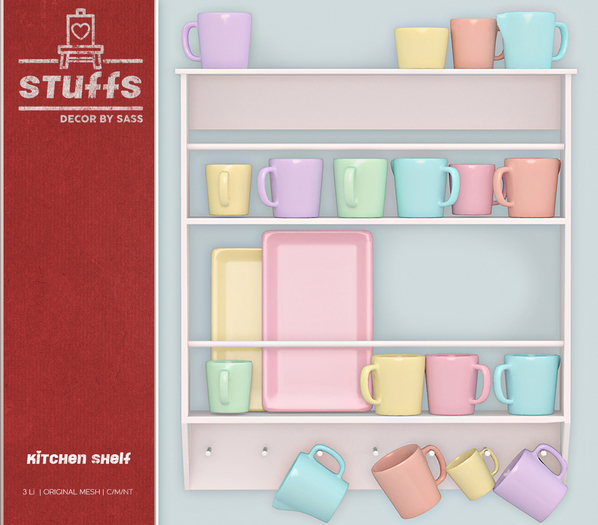 ♥ stuffs [kitchen shelf] ♥