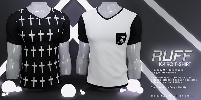 RUFF - Kairo T-Shirt [Fatpack]