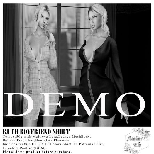 * DEMO * {AE}  RUTH BOYFREND SHIRT