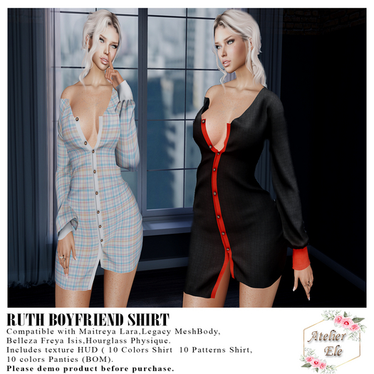 {AE}  RUTH BOYFREND SHIRT