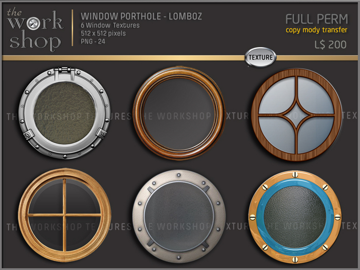 WINDOW PORTHOLE - LOMBOZ