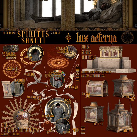 + LUX AETERNA [Spiritus Sancti] Full Set (Copy/Modify)