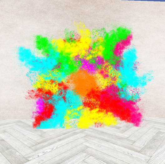 Holi . Background White 2