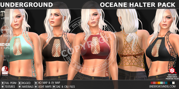 [UG MESH] OCEANE HALTER PACK (DAE) - FULL PERM