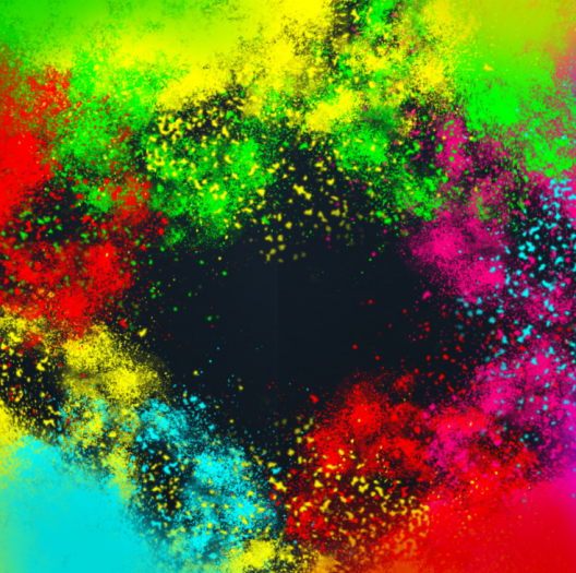 Holi - Backdrop Black 3