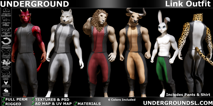 (UG) - Link Outfit Furry