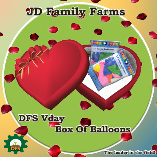 DFS Vday Box Of Balloons - PROMO PRICE !!! Valentine's Day Celebration