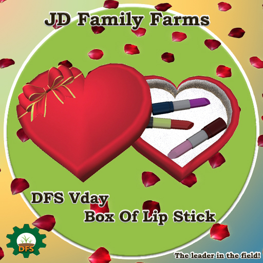 DFS Vday Box Of Lip Stick - Valentine's Day Celebration