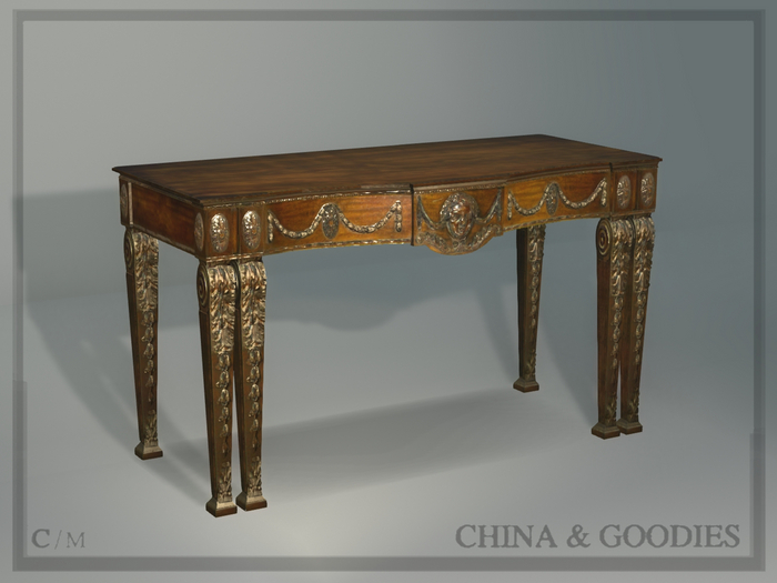 George III Sideboard table "Verney" -C&G-